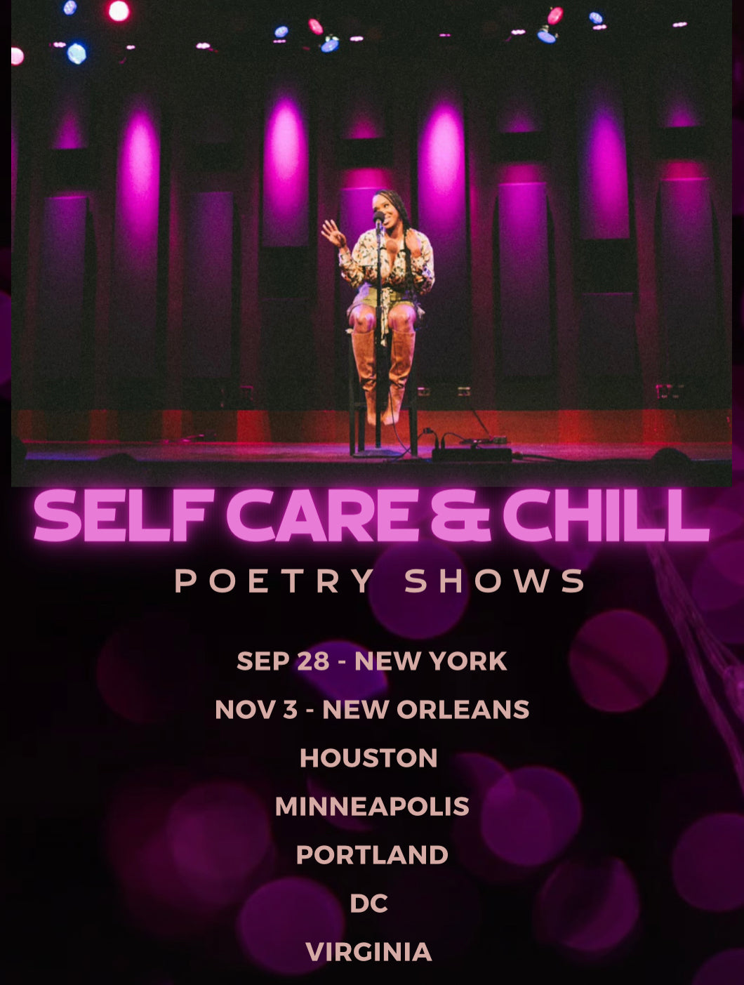 Self Care And Chill Poetry Night